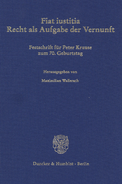 Fiat iustitia Fiat iustitia