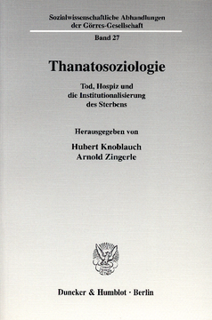 Thanatosoziologie Thanatosoziologie