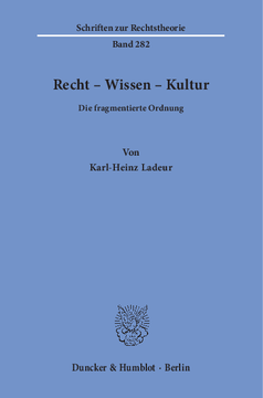 Recht – Wissen – Kultur Recht – Wissen – Kultur
