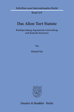 Das Alien Tort Statute Das Alien Tort Statute