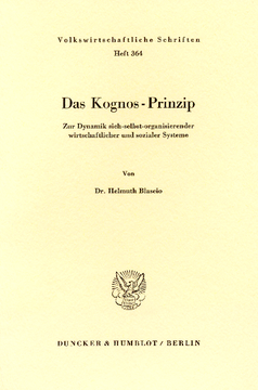 Das Kognos-Prinzip Das Kognos-Prinzip