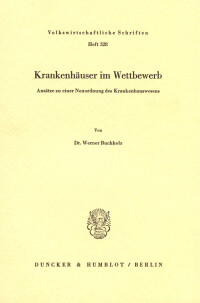 Krankenhäuser im Wettbewerb