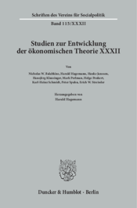 German Influences on American Economic Thought and American Influences on German Economic Thought