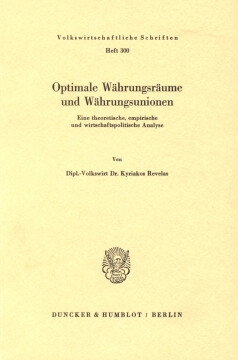 Optimale Währungsräume und Währungsunionen Optimale Währungsräume und Währungsunionen
