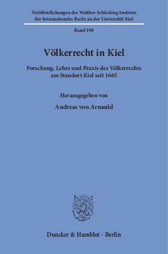Völkerrecht in Kiel Völkerrecht in Kiel