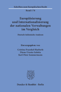 Europäisierung und Internationalisierung der nationalen Verwaltungen im Vergleich