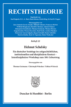 Helmut Schelsky Helmut Schelsky