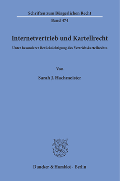 Internetvertrieb und Kartellrecht Internetvertrieb und Kartellrecht