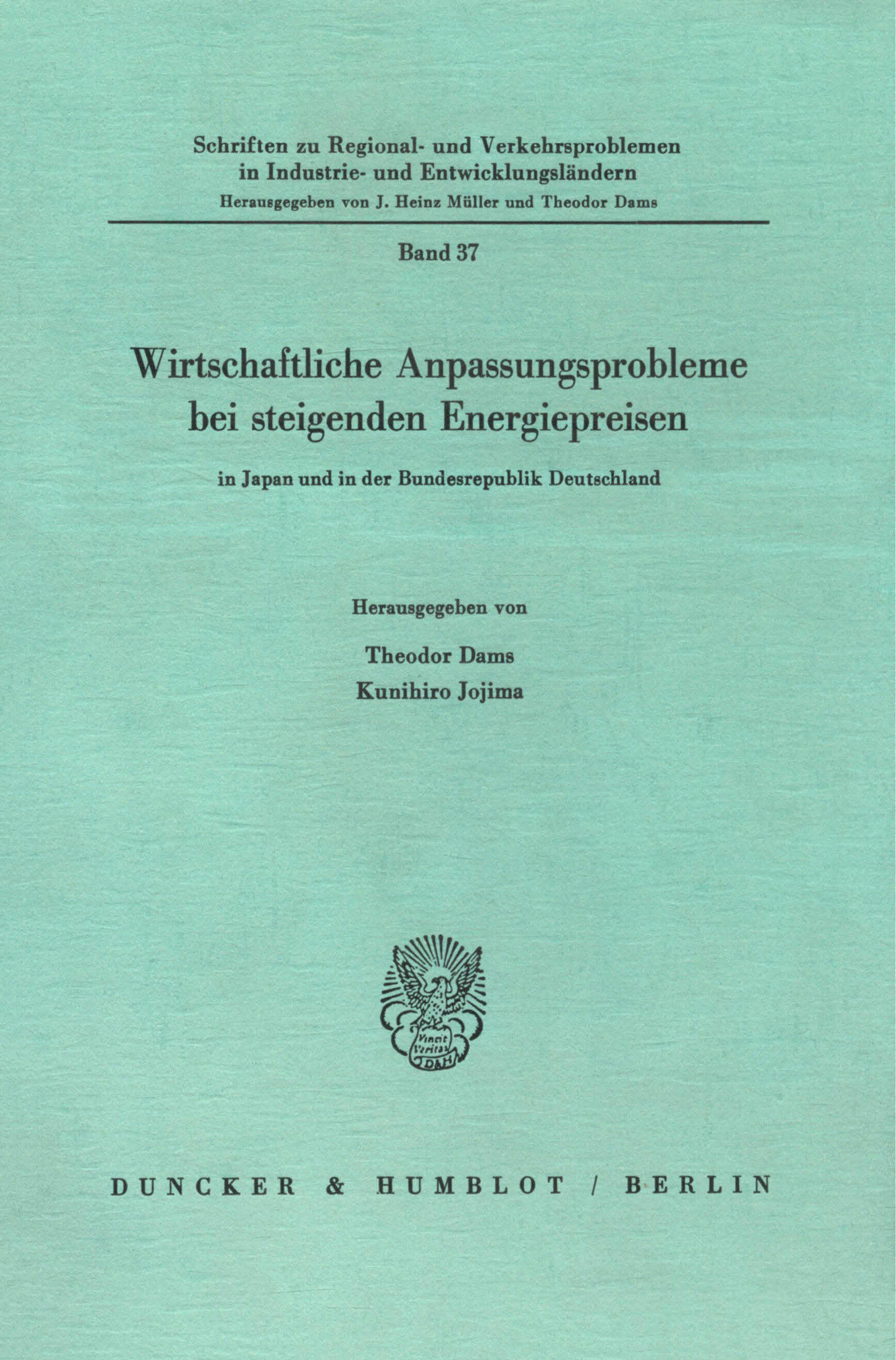 Wirtschaftliche Anpassungsprobleme bei steigenden Energiepreisen