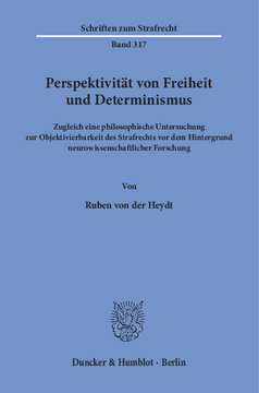 Perspektivität von Freiheit und Determinismus Perspektivität von Freiheit und Determinismus