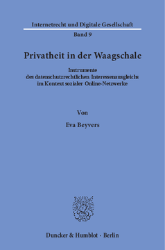 Privatheit in der Waagschale Privatheit in der Waagschale