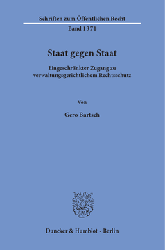 Staat gegen Staat Staat gegen Staat