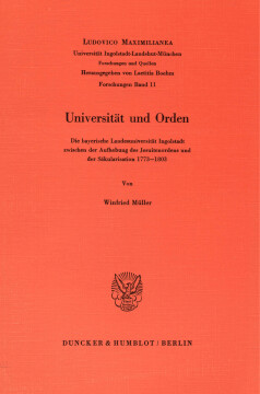 Universität und Orden Universität und Orden