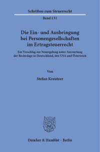 Die Ein- und Ausbringung bei Personengesellschaften im Ertragsteuerrecht