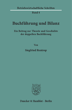 Buchführung und Bilanz Buchführung und Bilanz