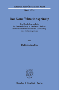 Das Nonaffektationsprinzip
