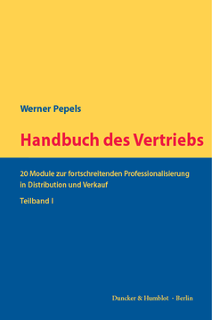 Handbuch des Vertriebs Handbuch des Vertriebs