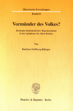 Vormünder des Volkes? Vormünder des Volkes?