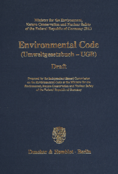 Environmental Code Environmental Code