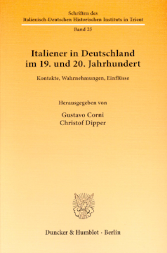 Italiener in Deutschland im 19. und 20. Jahrhundert Italiener in Deutschland im 19. und 20. Jahrhundert