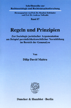Regeln und Prinzipien Regeln und Prinzipien