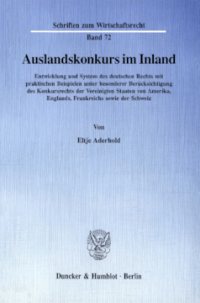 Auslandskonkurs im Inland