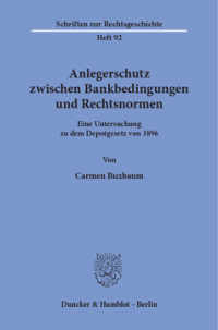 Anlegerschutz zwischen Bankbedingungen und Rechtsnormen