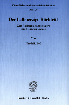 Der halbherzige Rücktritt Der halbherzige Rücktritt