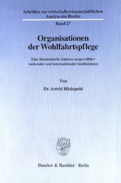 Organisationen der Wohlfahrtspflege Organisationen der Wohlfahrtspflege