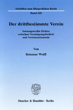Der drittbestimmte Verein Der drittbestimmte Verein