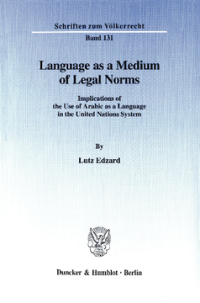 Language as a Medium of Legal Norms