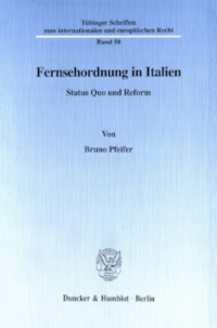 Fernsehordnung in Italien