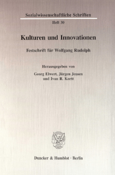 Kulturen und Innovationen Kulturen und Innovationen