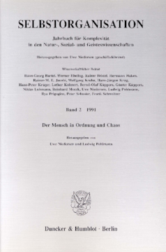 Selbstorganisation Selbstorganisation