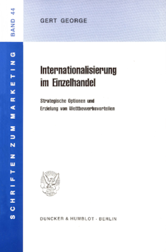 Internationalisierung im Einzelhandel Internationalisierung im Einzelhandel