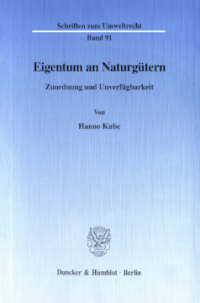 Eigentum an Naturgütern