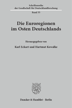 Die Euroregionen im Osten Deutschlands Die Euroregionen im Osten Deutschlands