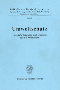 Umweltschutz Umweltschutz
