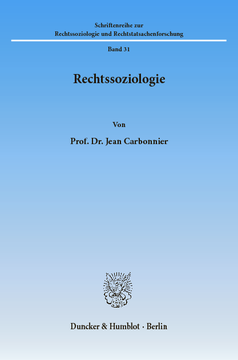 Rechtssoziologie Rechtssoziologie