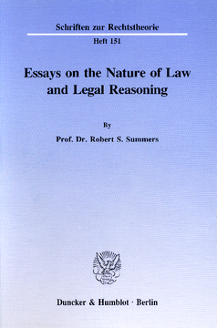 Essays on the Nature of Law and Legal Reasoning Essays on the Nature of Law and Legal Reasoning