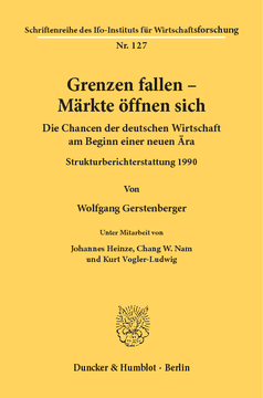 Grenzen fallen - Märkte öffnen sich Grenzen fallen - Märkte öffnen sich