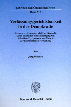 Verfassungsgerichtsbarkeit in der Demokratie Verfassungsgerichtsbarkeit in der Demokratie