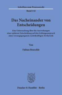 Das Nacheinander von Entscheidungen