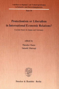 Protectionism or Liberalism in International Economic Relations? Protectionism or Liberalism in International Economic Relations?