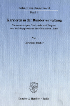 Karrieren in der Bundesverwaltung Karrieren in der Bundesverwaltung