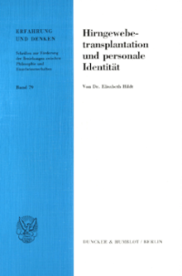 Hirngewebetransplantation und personale Identität