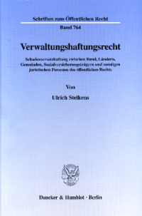 Verwaltungshaftungsrecht