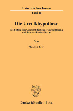 Die Urvolkhypothese Die Urvolkhypothese