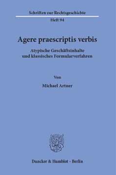 Agere praescriptis verbis Agere praescriptis verbis