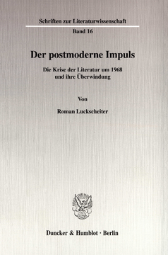 Der postmoderne Impuls Der postmoderne Impuls